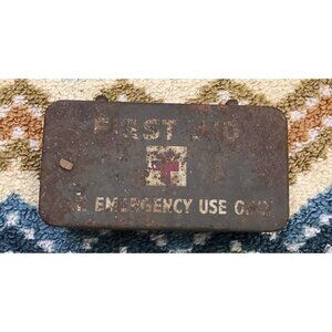 Antique First Aide Kit
